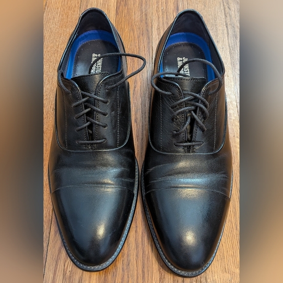 Johnston & Murphy Other - Men's Johnston & Murphy Classic Black Oxfords Size 8.5